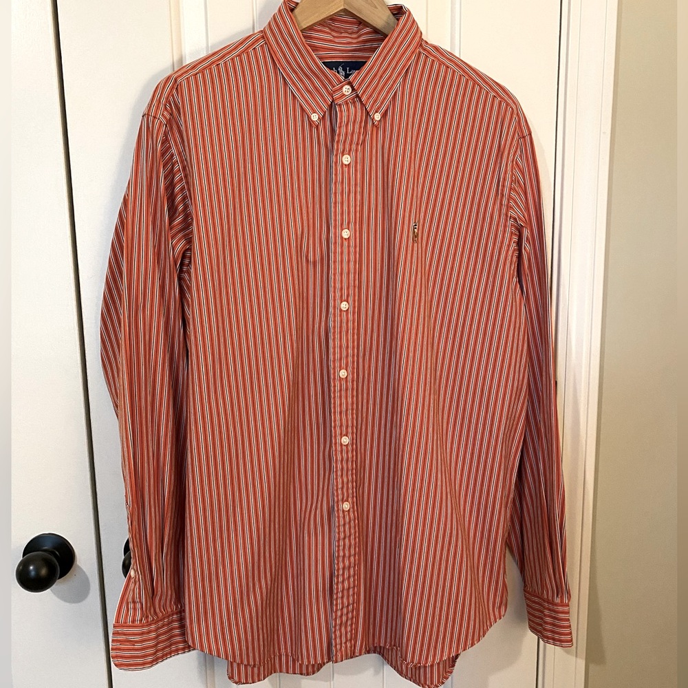 Men’s Ralph Lauren Button Down Long Sleeve Shirt. XL. EUC.